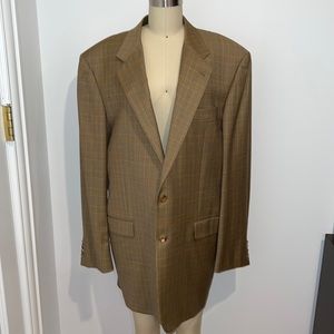 Hickey Freeman Barneys New York Brown Blazer